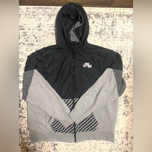Nike Black and Gray Jacket